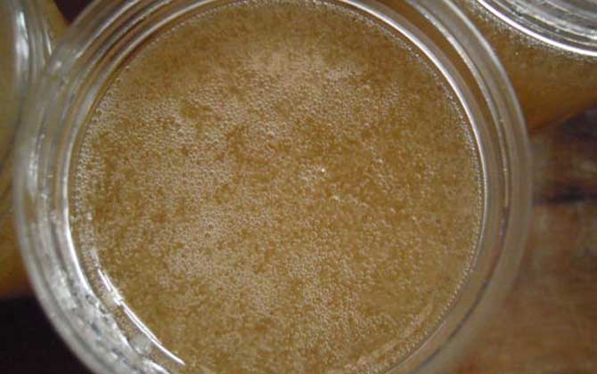 蜂蜜放壞了是什么樣子的?有酒精味和酸腐味,質地也會變稀! 蜂蜜