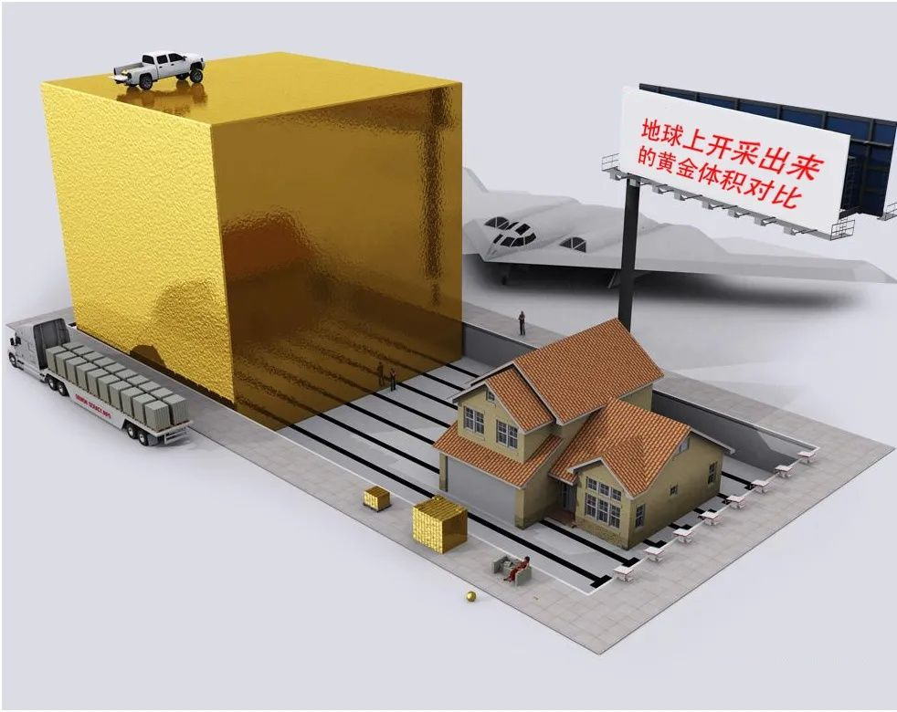 地球上有4億億噸黃金,人均超550萬噸,為何黃金還這么稀有 地球蘊藏4億億噸黃金,人均超過500萬噸,為什么挖金礦還那么難?