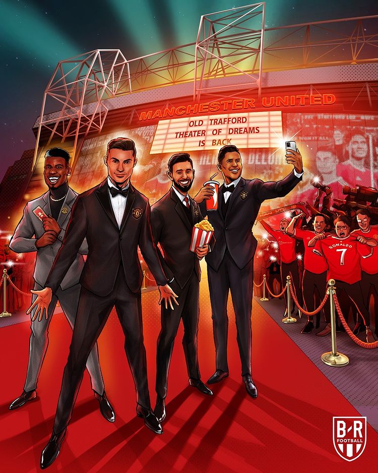 無可挑剔！C羅首秀梅開二度，一夜刷爆N多紀(jì)錄，曼聯(lián)簽下他賺大了